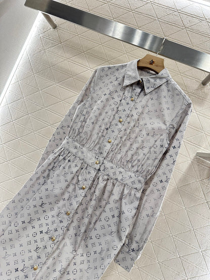 Louis *♥2025 new products Shirt dress