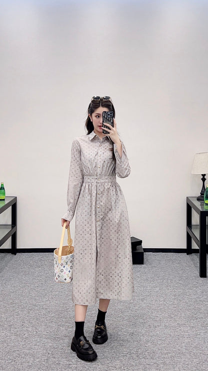 Louis *♥2025 new products Shirt dress