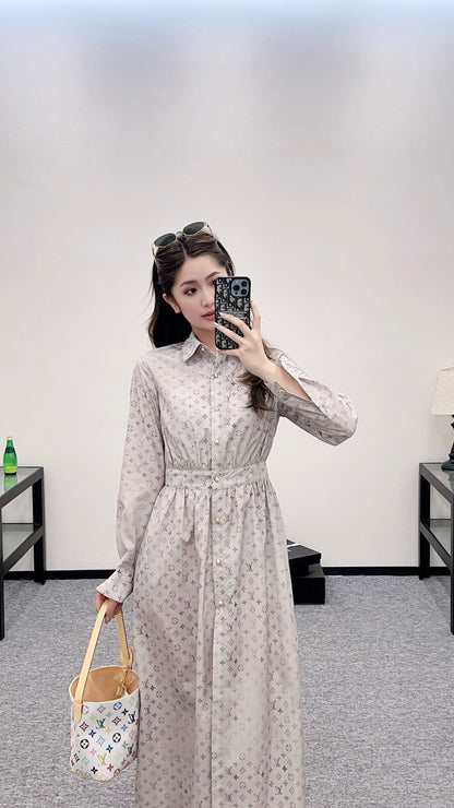 Louis *♥2025 new products Shirt dress