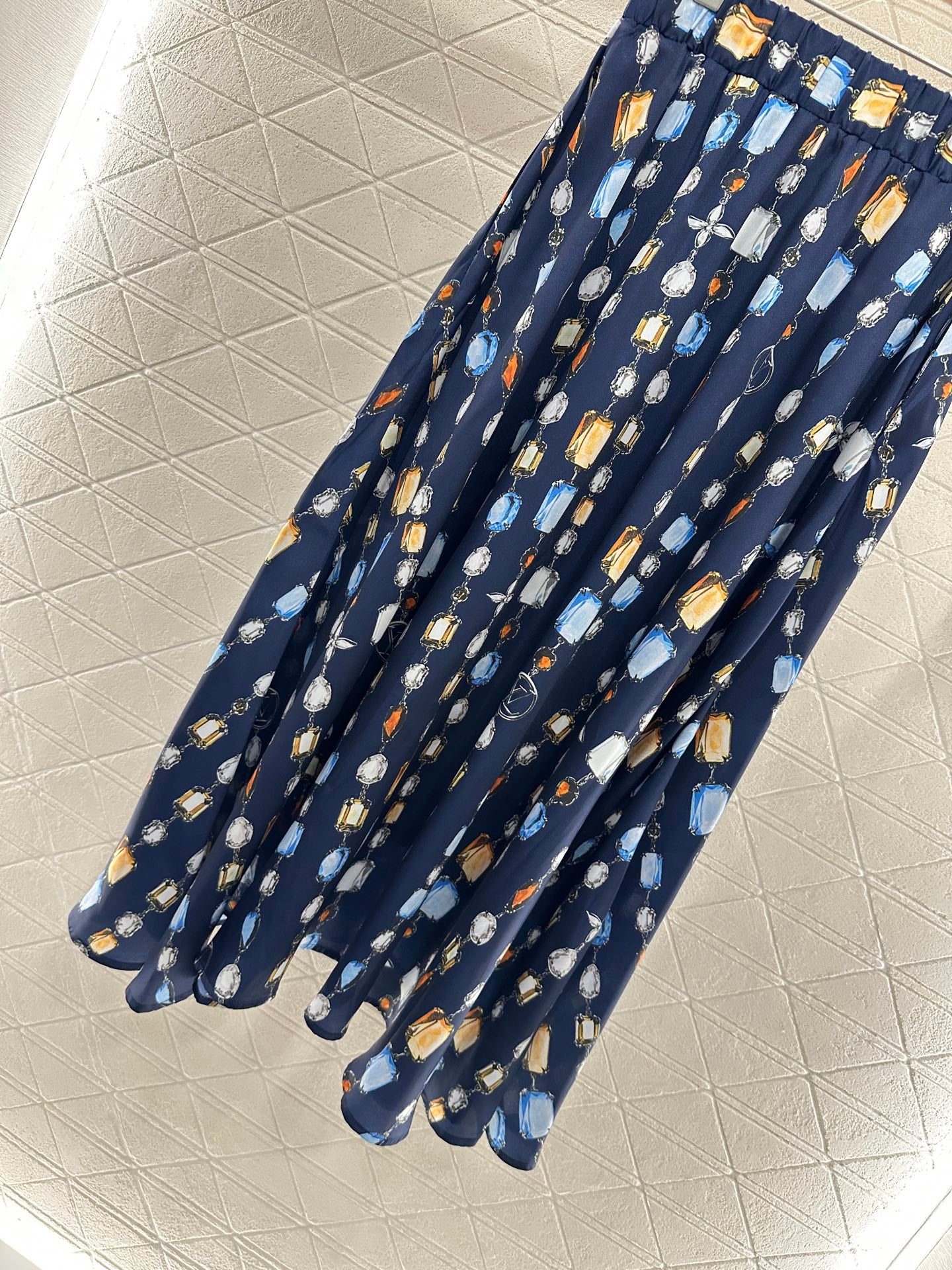 Louis *♥2025 new product Printed gemstone skirt