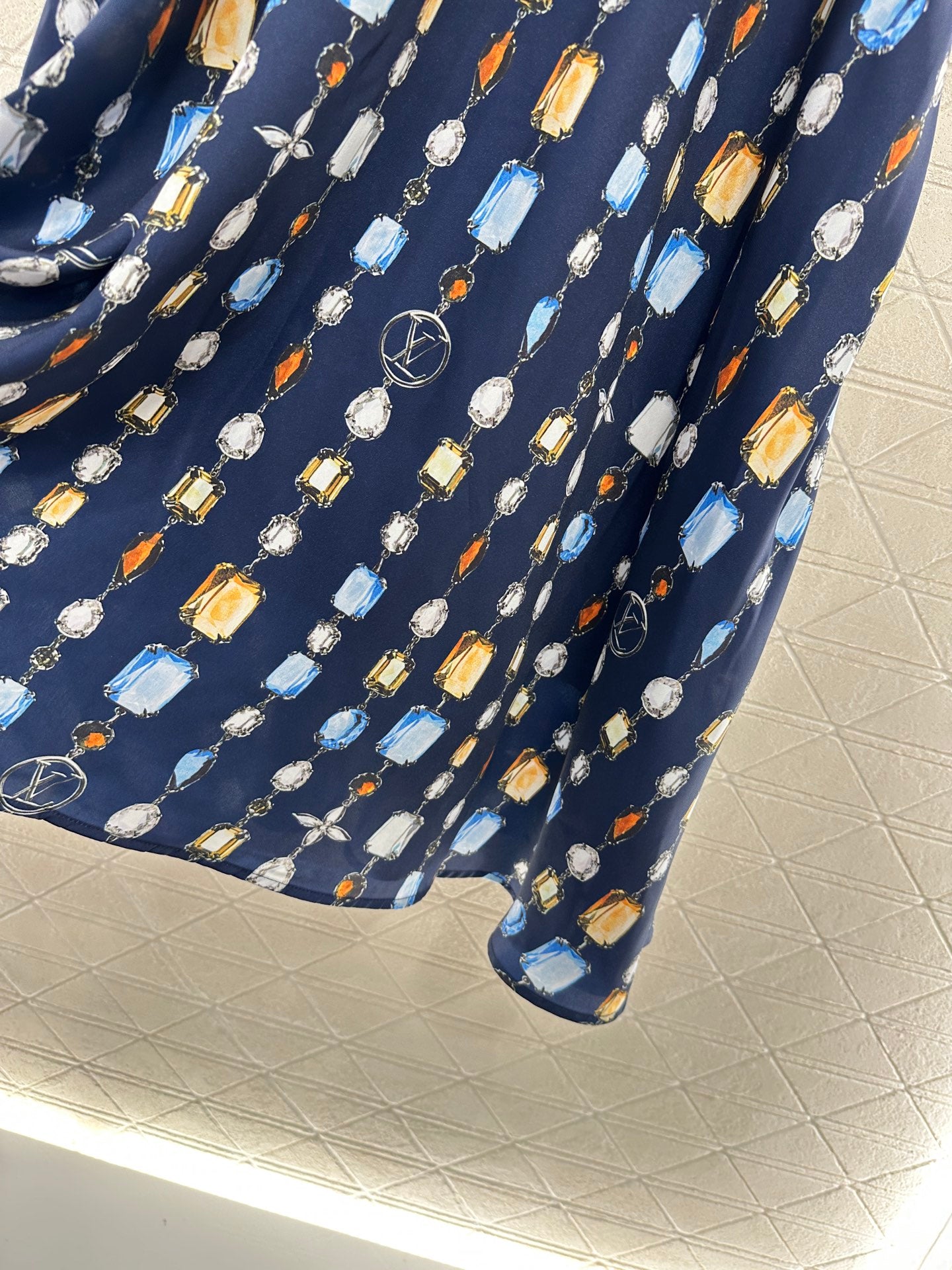 Louis *♥2025 new product Printed gemstone skirt
