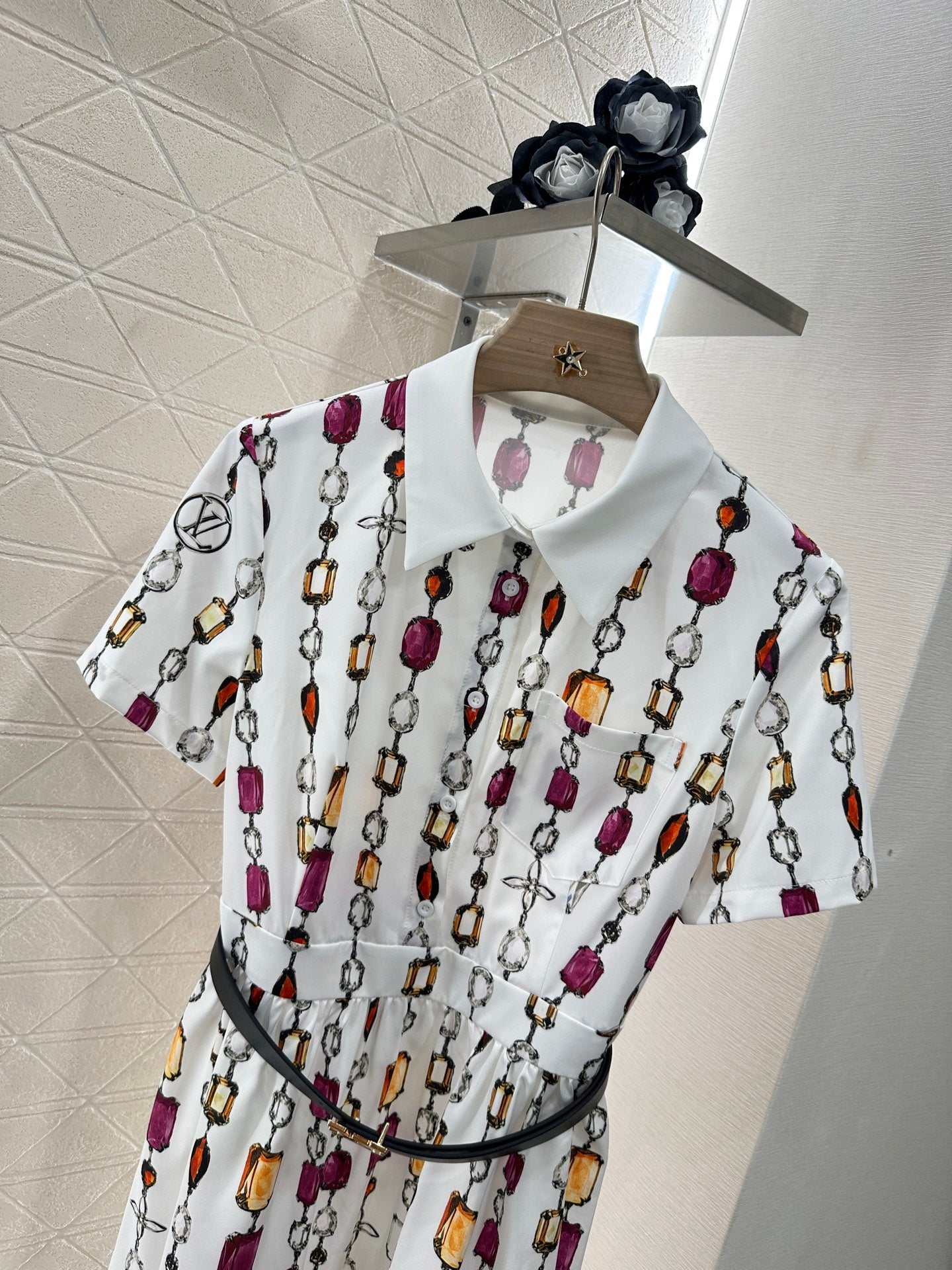 Louis *♥2025 new products Belt dress
