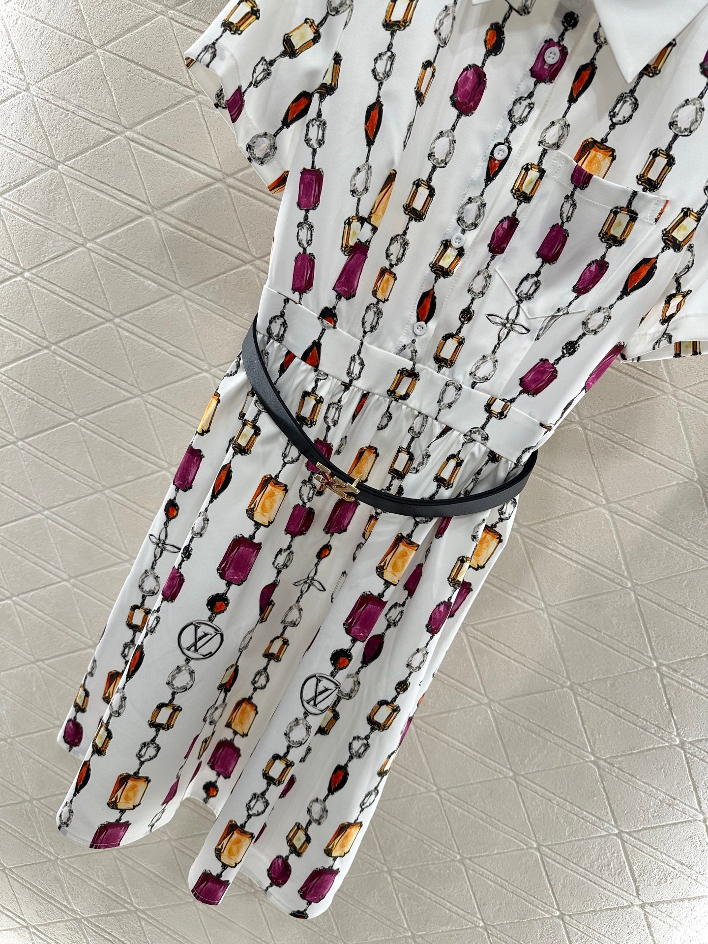 Louis *♥2025 new products Belt dress