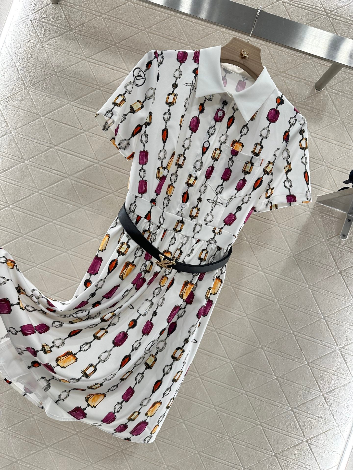 Louis *♥2025 new products Belt dress