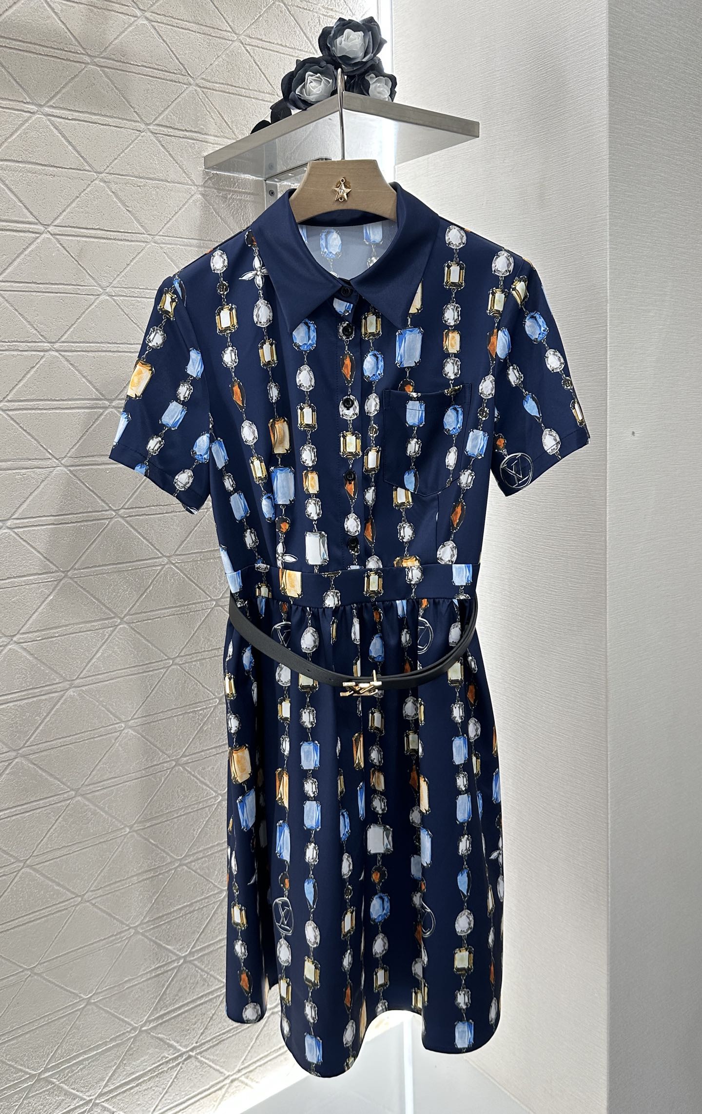 Louis *♥2025 new products Belt dress