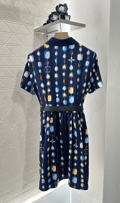 Louis *♥2025 new products Belt dress