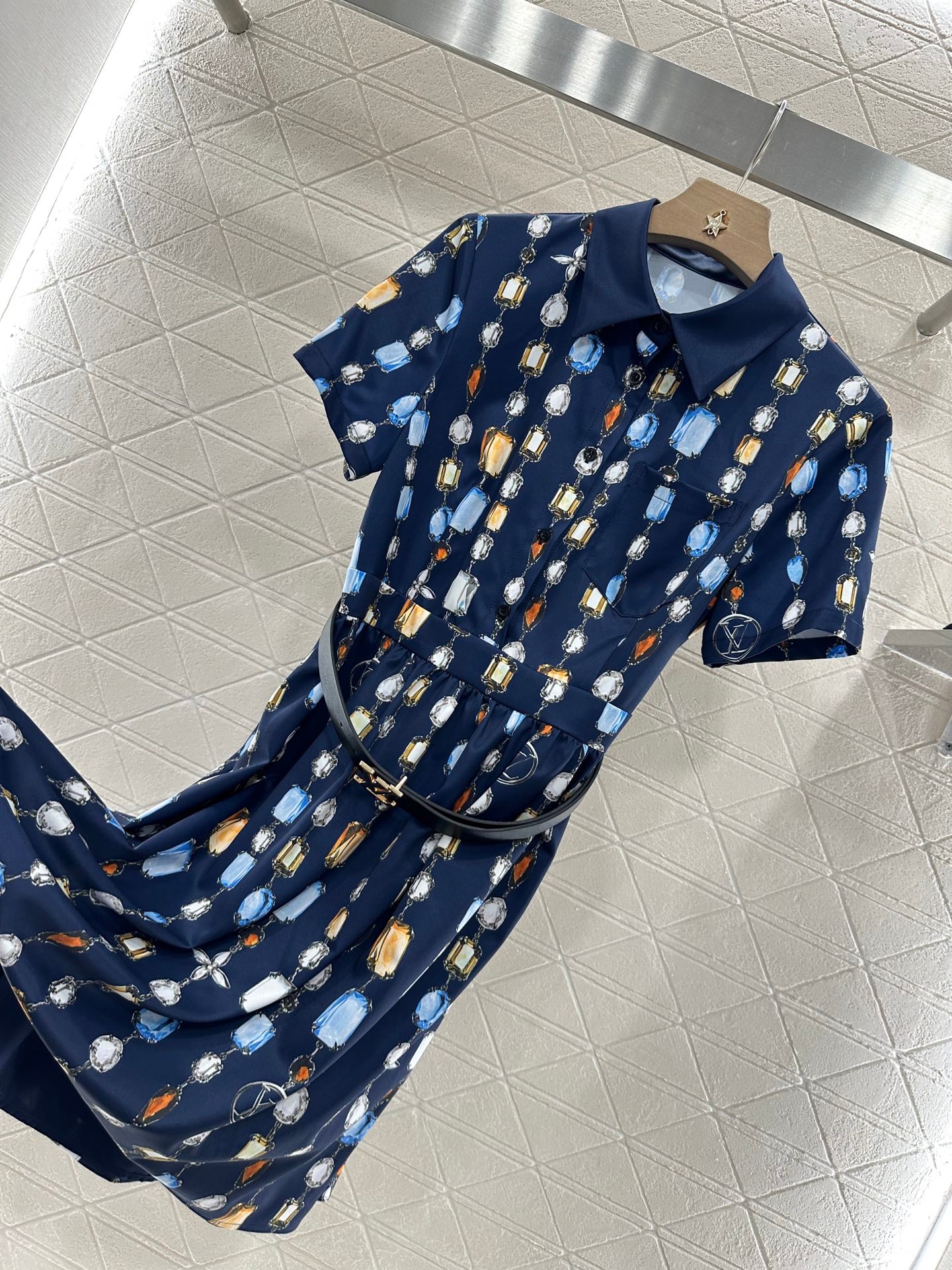 Louis *♥2025 new products Belt dress