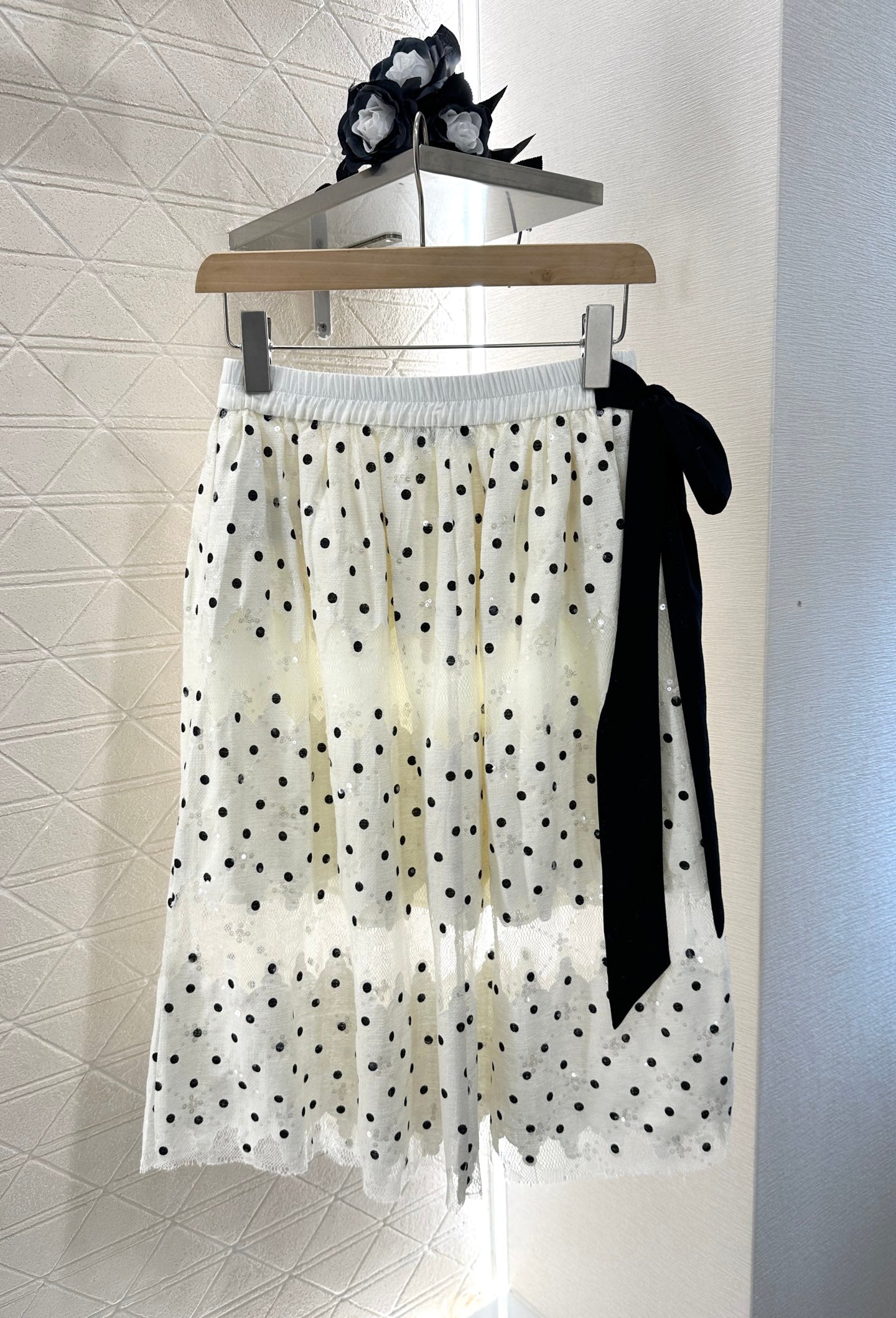 Mi*mi*♥2025 new product Bow skirt