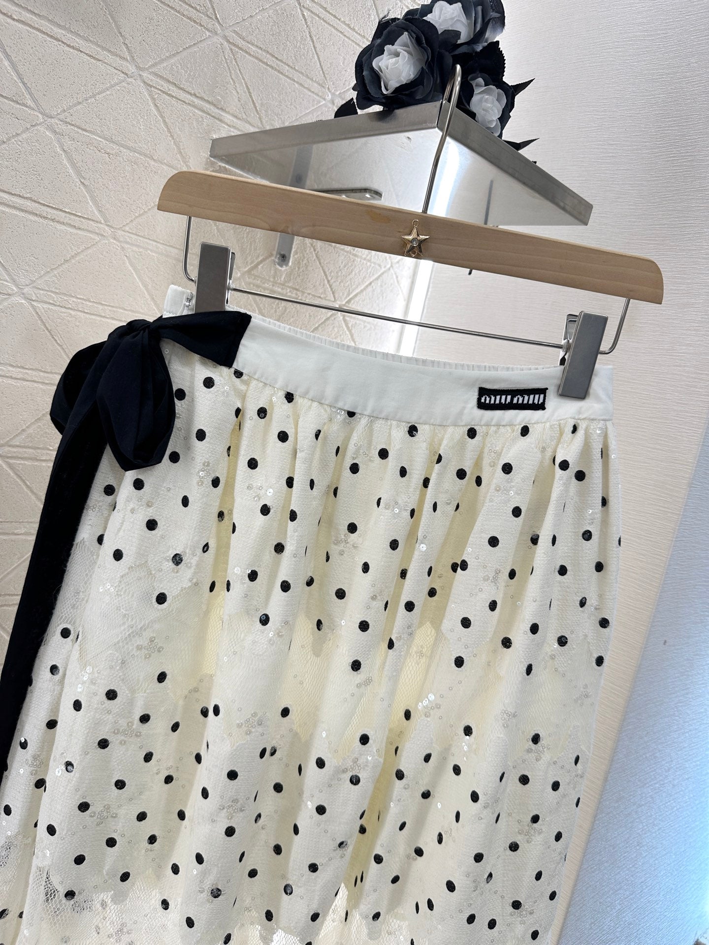Mi*mi*♥2025 new product Bow skirt