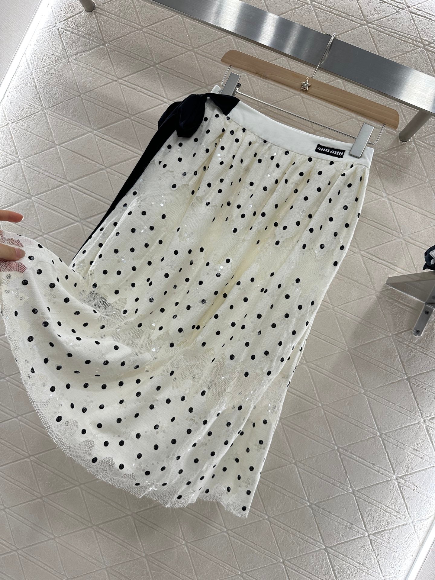Mi*mi*♥2025 new product Bow skirt