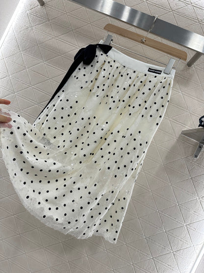 Mi*mi*♥2025 new product Bow skirt