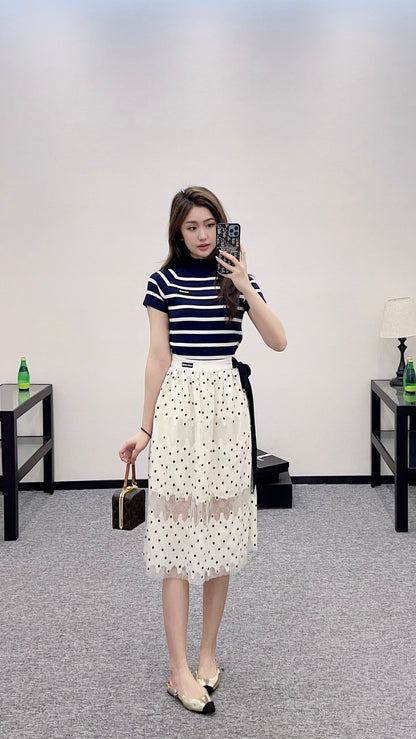 Mi*mi*♥2025 new product Bow skirt
