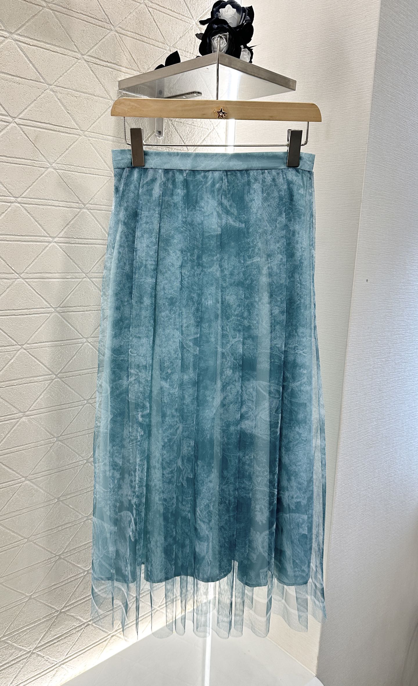 D*♥2025 new product High waist tulle skirt