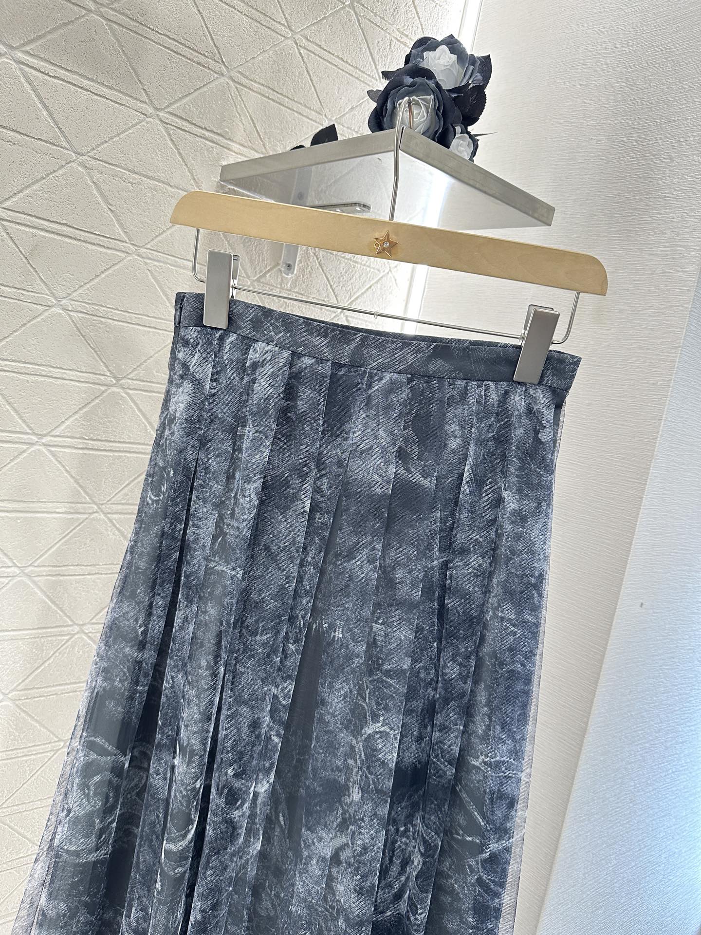 D*♥2025 new product High waist tulle skirt