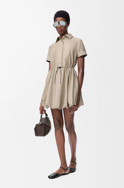 L*♥2025 new product Drawstring flower bud dress
