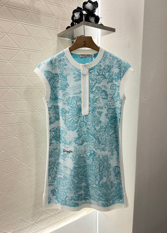 D*♥2024 new products Knitted vest dress