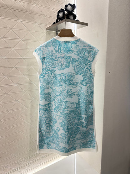 D*♥2024 new products Knitted vest dress