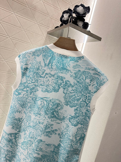 D*♥2024 new products Knitted vest dress