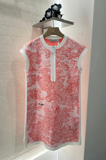 D*♥2024 new products Knitted vest dress