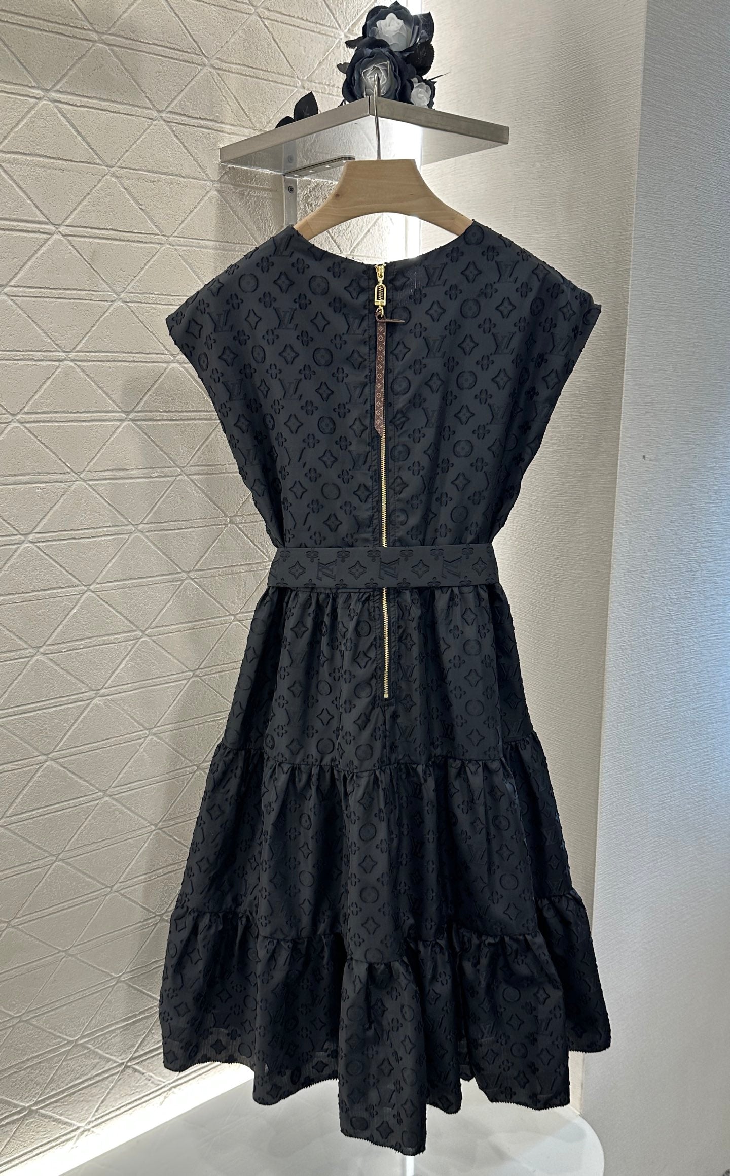 Louis *♥2025 new arrival Belt sleeveless dress