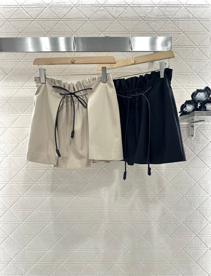 L*♥2025 new product Drawstring skirt