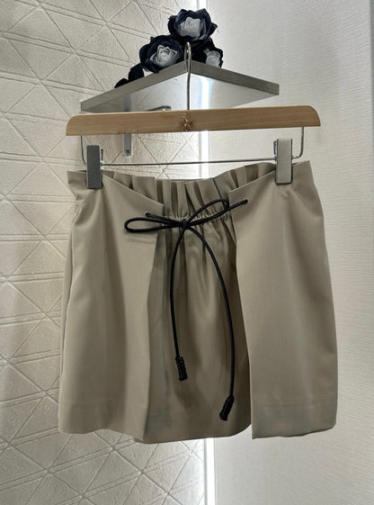 L*♥2025 new product Drawstring skirt