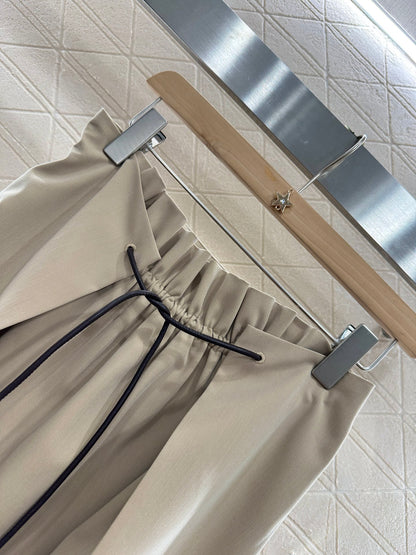 L*♥2025 new product Drawstring skirt
