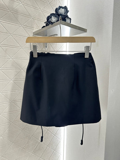 L*♥2025 new product Drawstring skirt