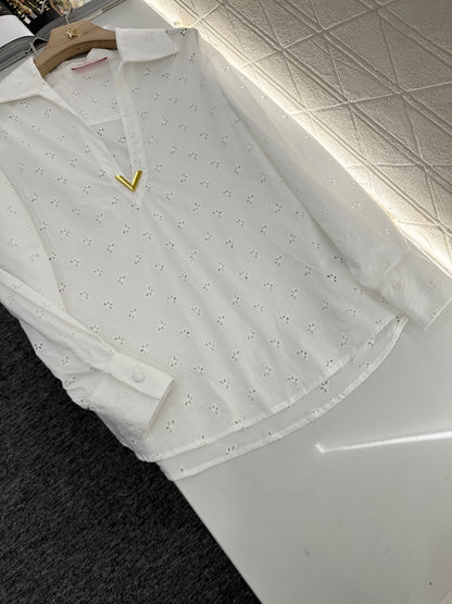 V*♥2025 new products Shirt and shorts set