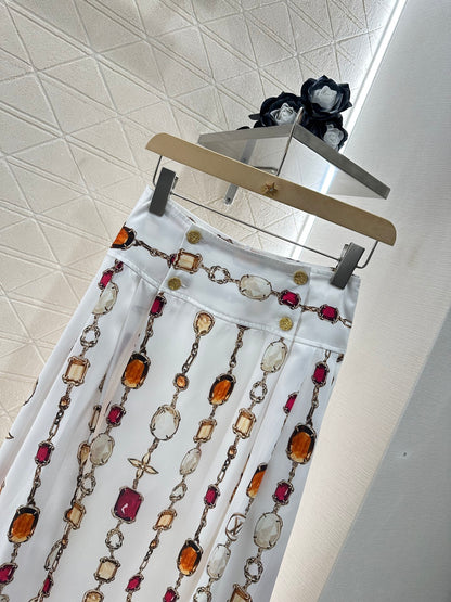 Louis*♥2025 new products Shirt and skirt suit