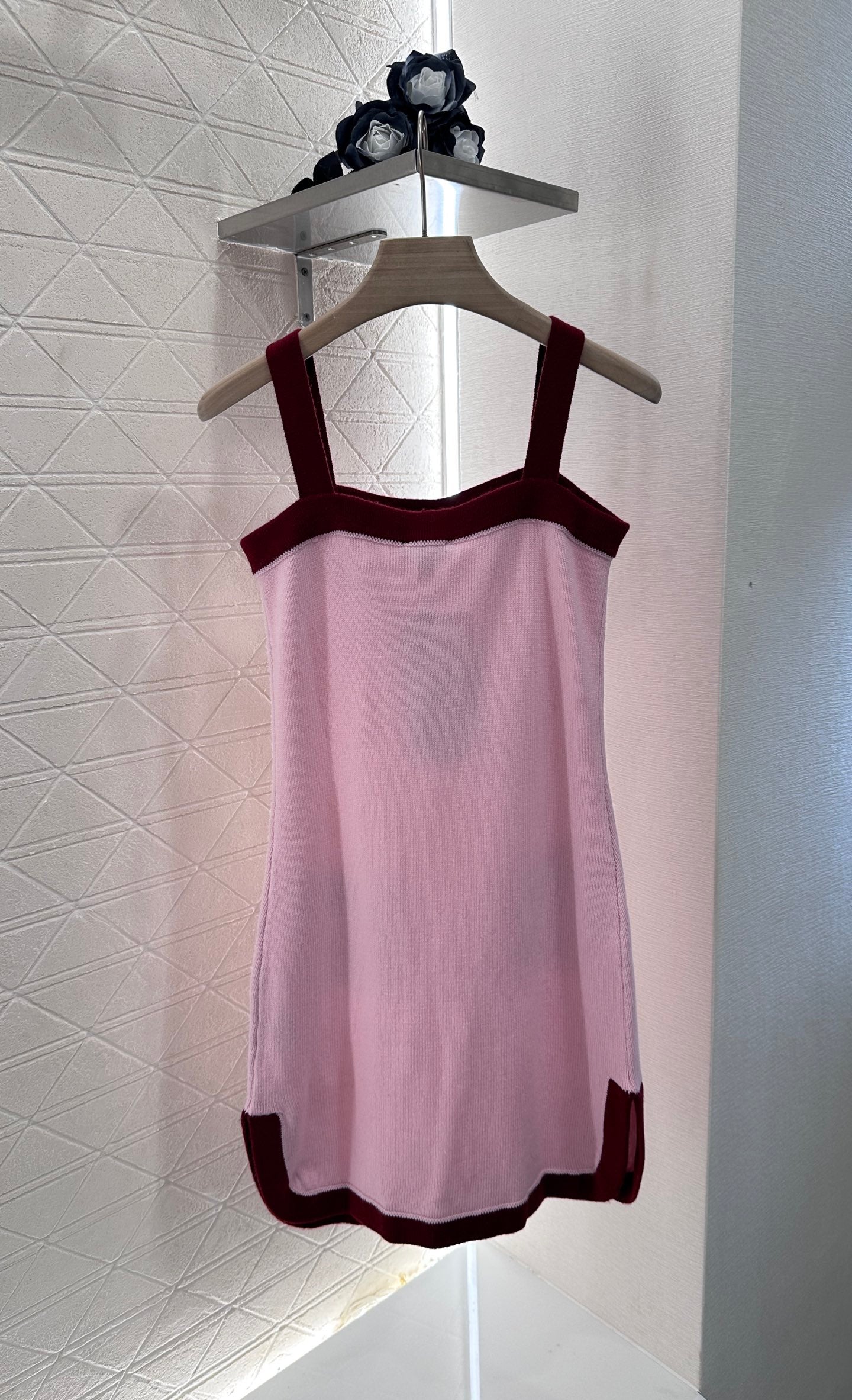 C*♥2025 new product Knitted suspender skirt