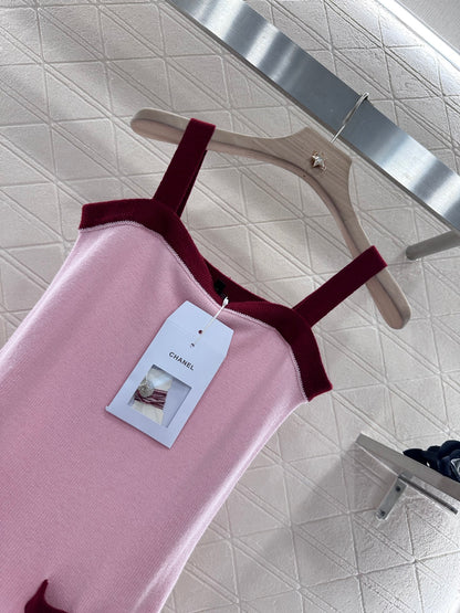 C*♥2025 new product Knitted suspender skirt
