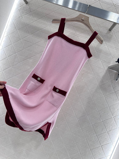 C*♥2025 new product Knitted suspender skirt