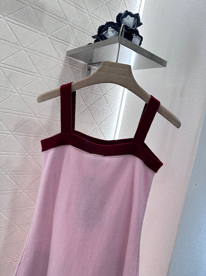 C*♥2025 new product Knitted suspender skirt