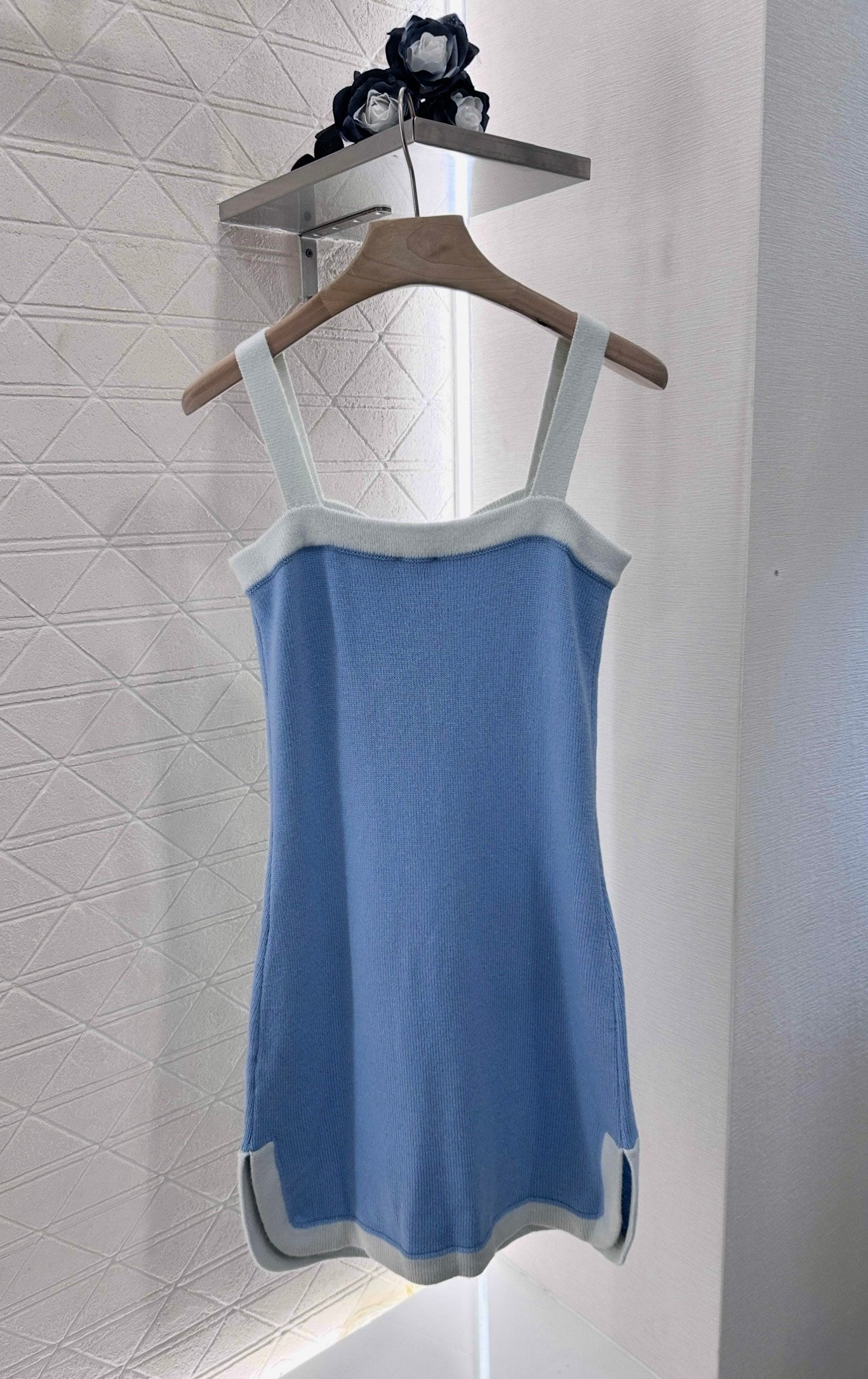 C*♥2025 new product Knitted suspender skirt