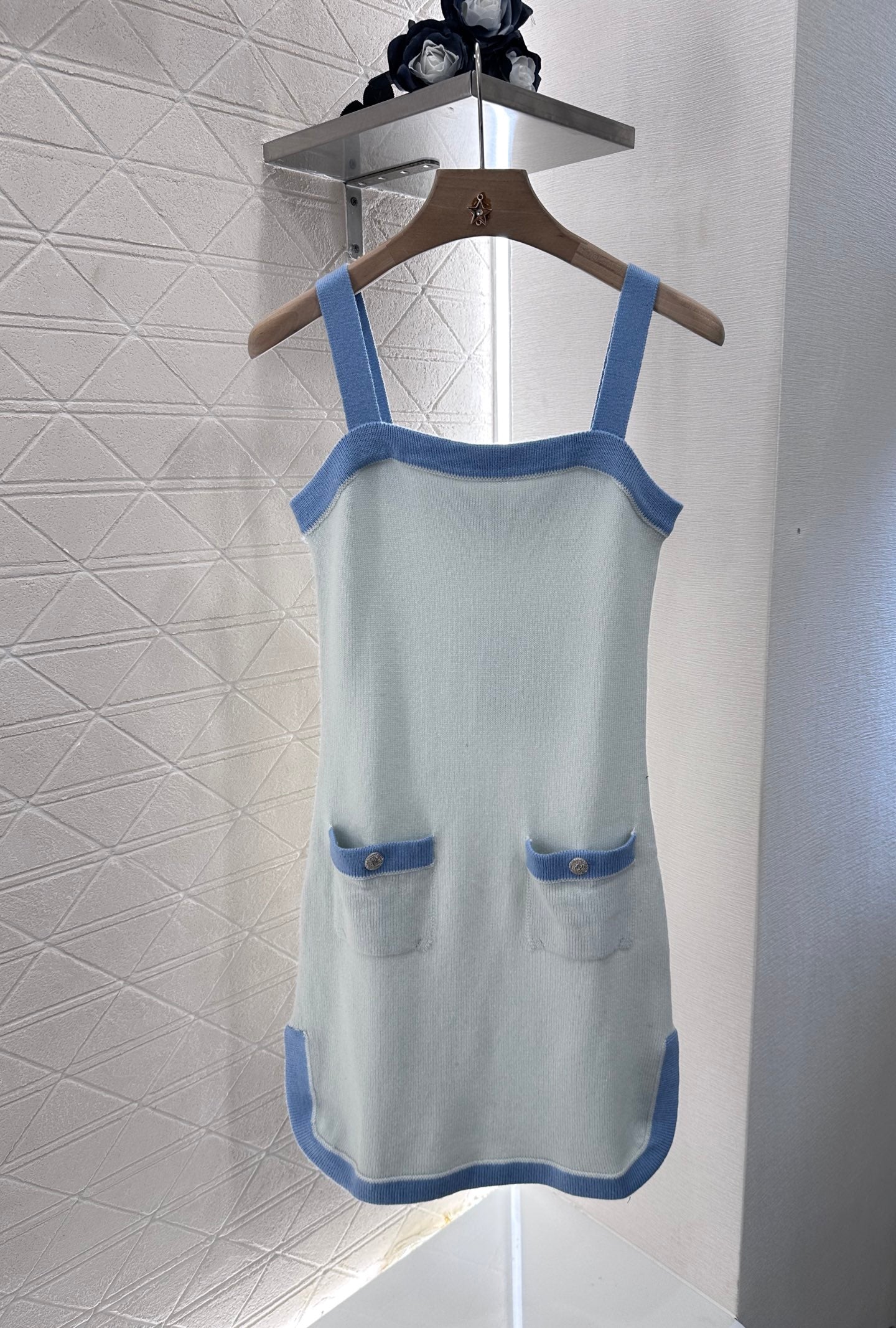 C*♥2025 new product Knitted suspender skirt