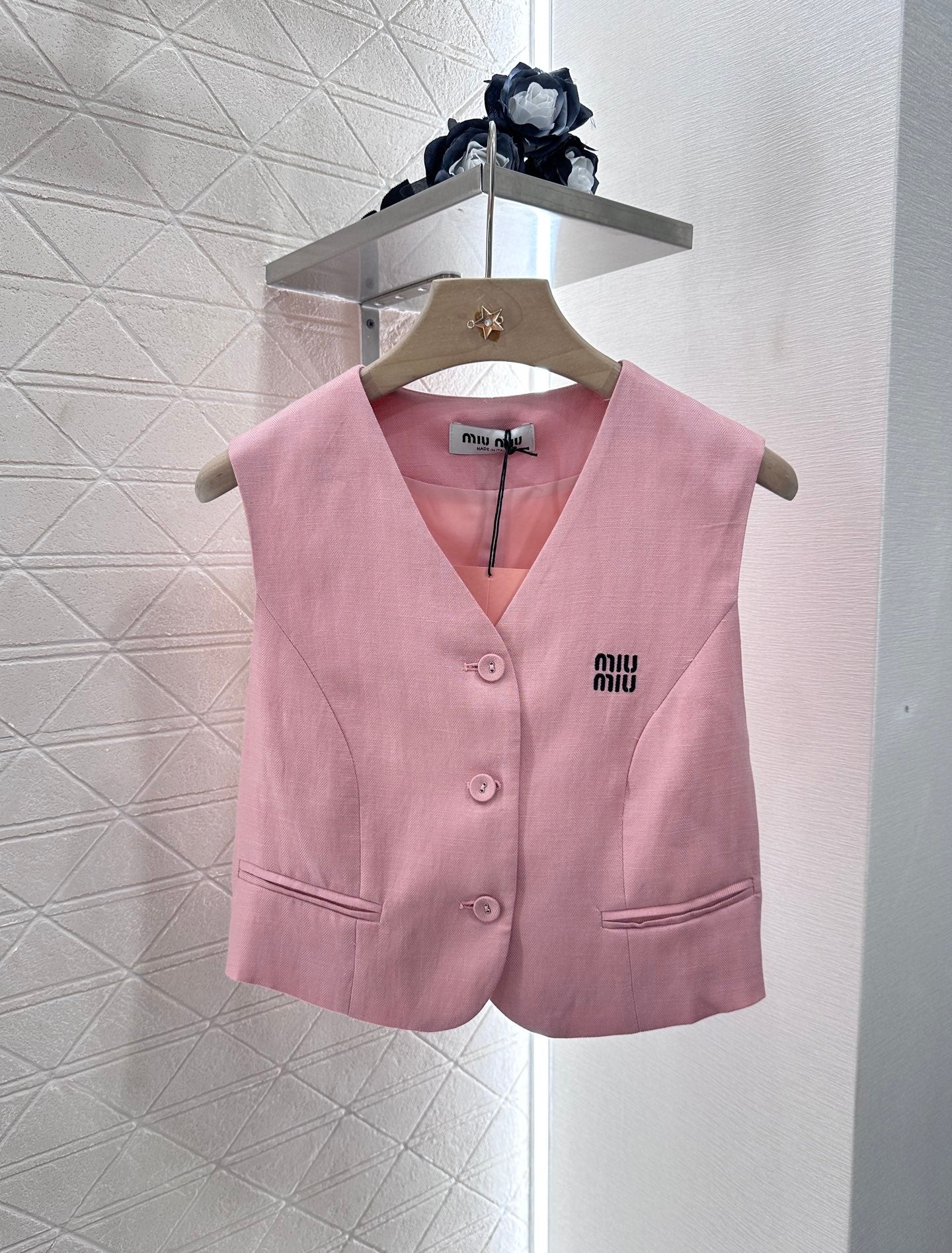 Mi*mi*♥2025 new products Vest and trousers set