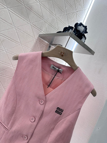 Mi*mi*♥2025 new products Vest and trousers set