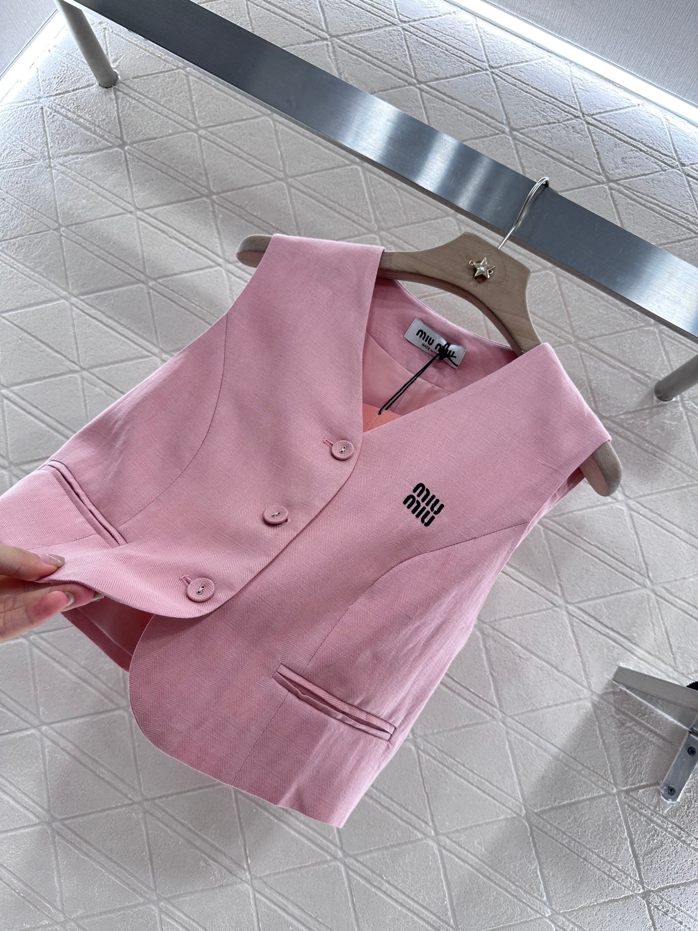 Mi*mi*♥2025 new products Vest and trousers set