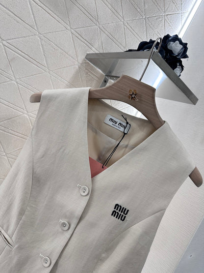 Mi*mi*♥2025 new products Vest and trousers set