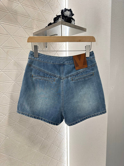 V*♥2025 new products Denim pocket shorts