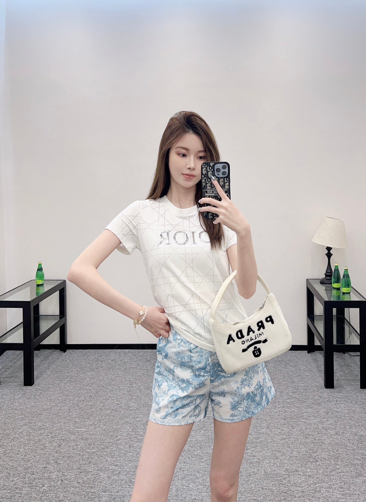 D*♥2025 new product Diamond short sleeves