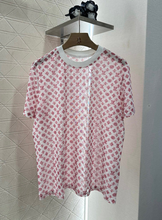Louis *♥2025 new product Transparent short sleeves