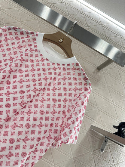 Louis *♥2025 new product Transparent short sleeves
