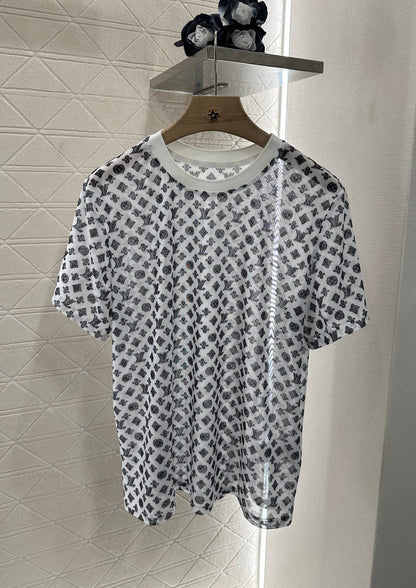 Louis *♥2025 new product Transparent short sleeves