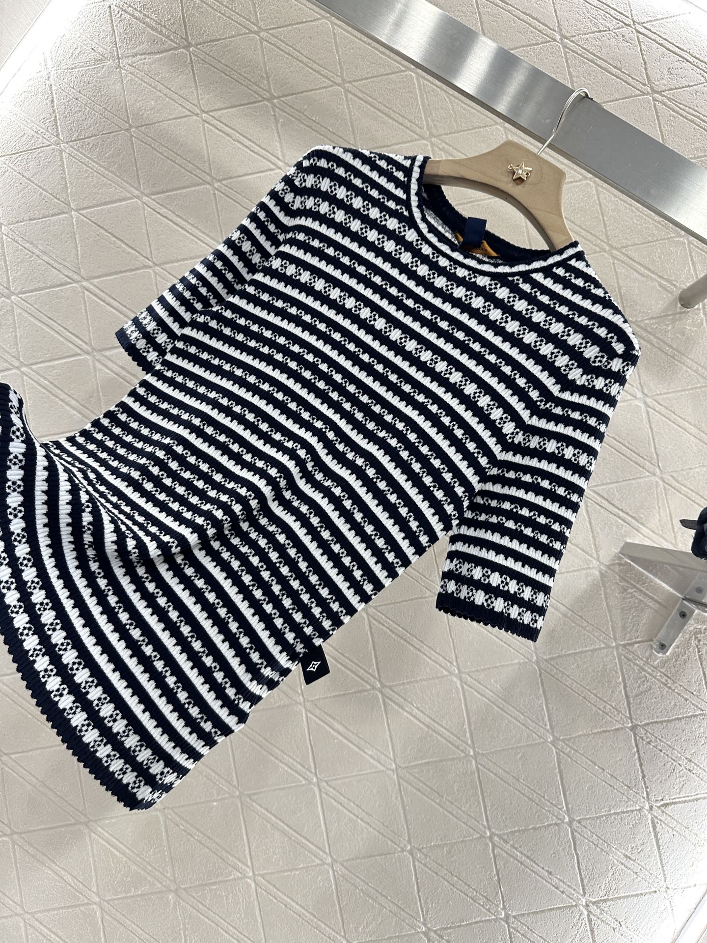 Louis *♥2025 new products Knitted short sleeves