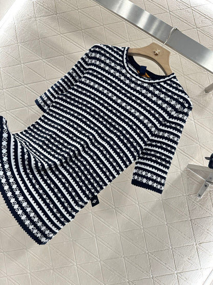 Louis *♥2025 new products Knitted short sleeves