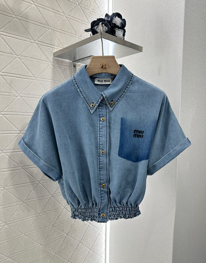 Mi*mi*♥2025 new products Shirt and shorts set