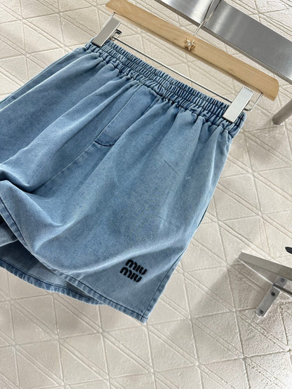 Mi*mi*♥2025 new products Shirt and shorts set