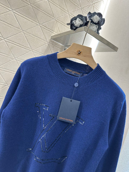 Louis *♥2025 new product Sequin sweater